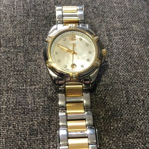 ESQ Ladies Watch with diamonds- two tone